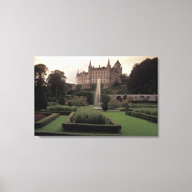 Impressão Em Tela Dunrobin Castle, Escócia (Frente)