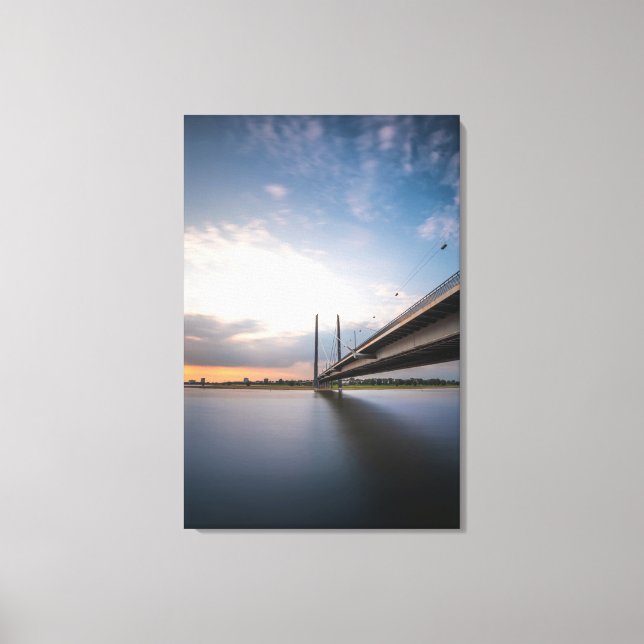 Impressão Em Tela Dusseldorf Alemanha (Frente)