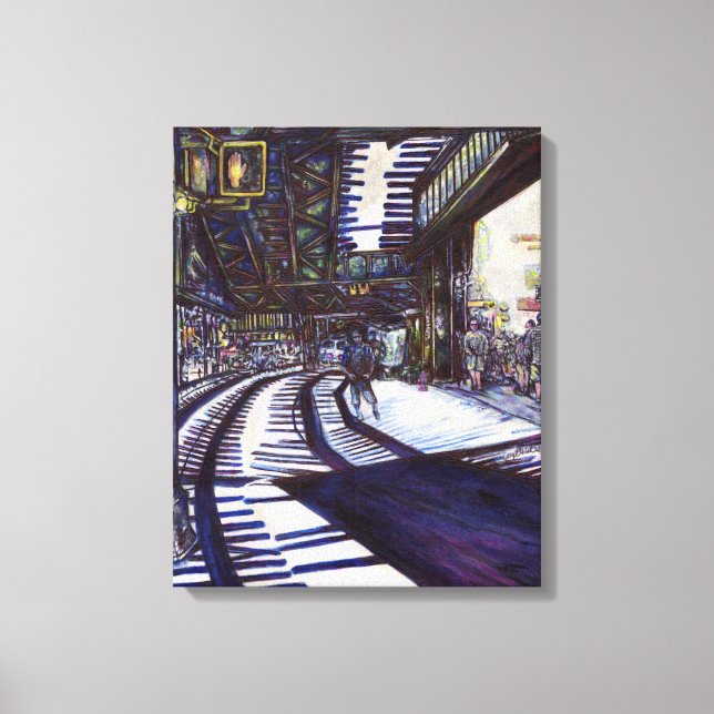 Impressão Em Tela Dusting the Piano (Frente)