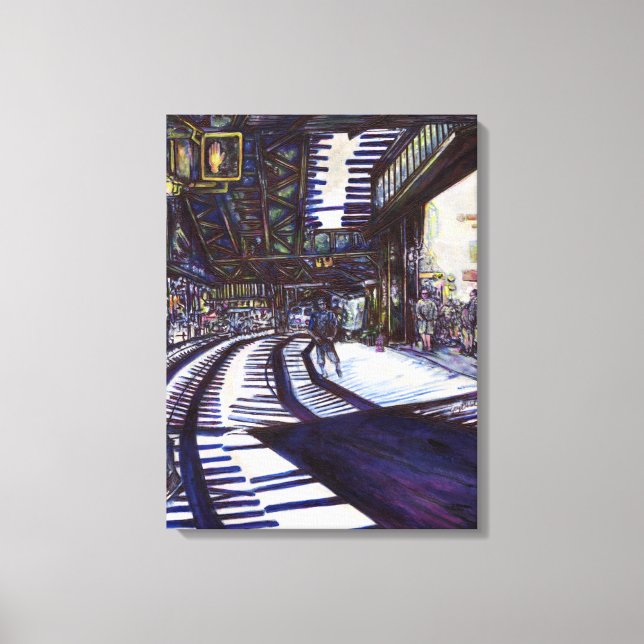 Impressão Em Tela Dusting the Piano (Frente)