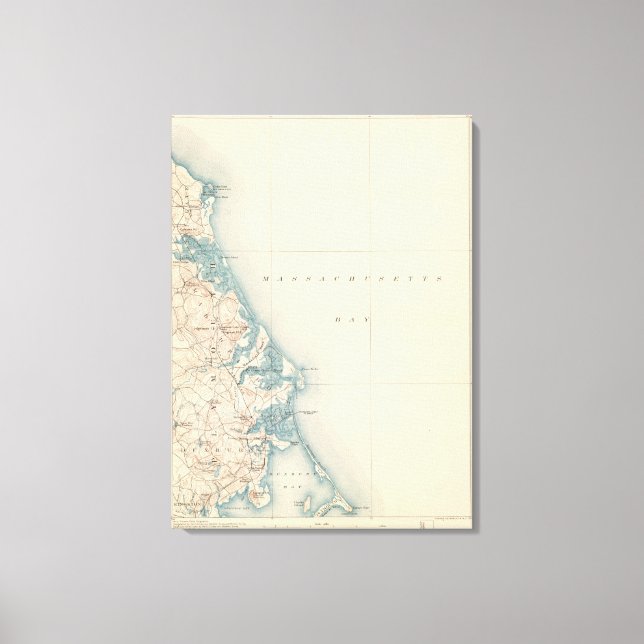 Impressão Em Tela Duxbury, Massachusetts (Frente)