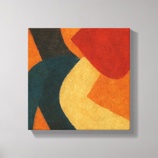 Impressão Em Tela Echoes of a Vanished Ritual: Japanese Abstract