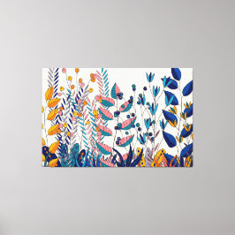 Impressão Em Tela Eclectic Bold Garden