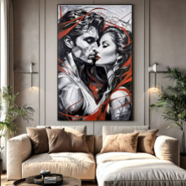 Impressão Em Tela Eclipses of Desire