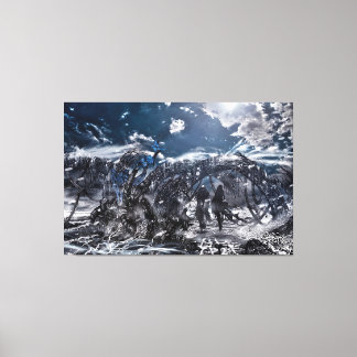 Impressão Em Tela Ecos de uma Máquina Esquecida