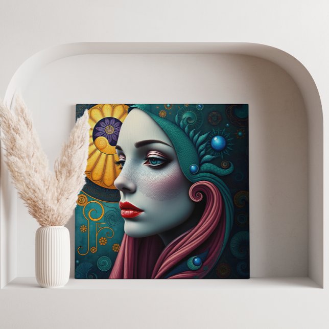 Impressão Em Tela Ecos do Cosmo (Echoes of the Cosmo Canvas Print)