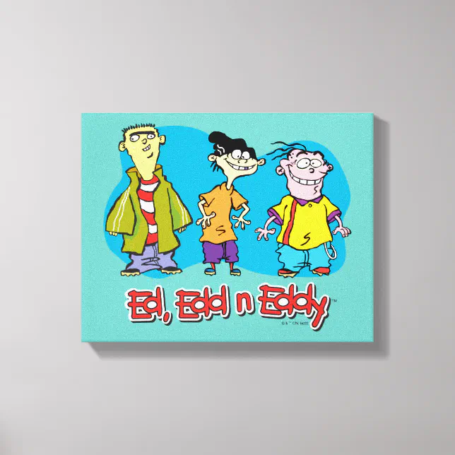 Impressão Em Tela Ed, Edd, n Eddy Smiling | Zazzle Brasil