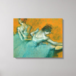 Impressão Em Tela Edgar Degas Dançarinas na Barra Impressão: Arte do