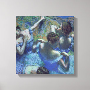 Impressão Em Tela Edgar Degas Dançarinos azuis, c.1899
