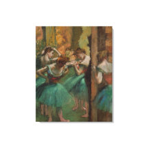 Edgar Degas Dancers Pink e Green