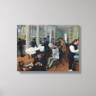 Impressão Em Tela Edgar Degas - Escritório de Algodão em Nova Orlean