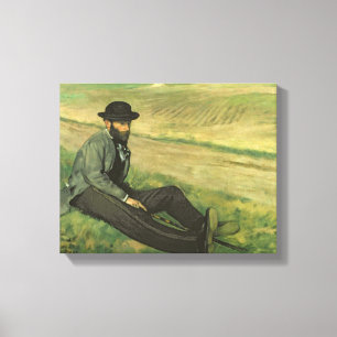 Impressão Em Tela Edgar Degas Eugene Manet