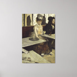 Impressão Em Tela Edgar Degas L'Absinthe