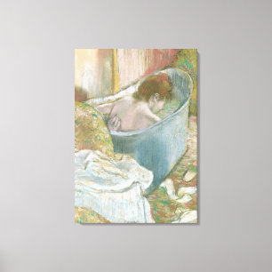 Impressão Em Tela Edgar Degas o banho