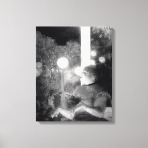 Impressão Em Tela Edgar Degas   o concerto do café