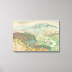 Impressão Em Tela Edgar Degas - Paisagem
