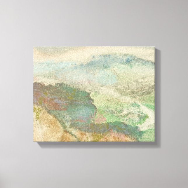 Impressão Em Tela Edgar Degas - Paisagem (Frente)