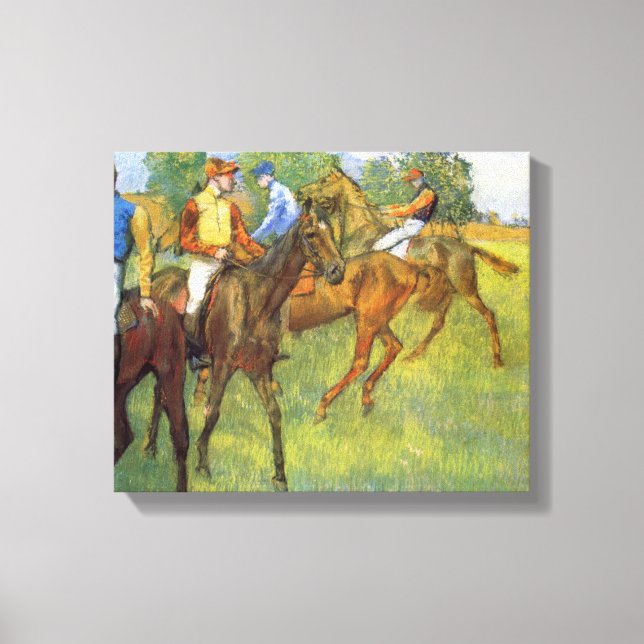Impressão Em Tela Edgar Degas - Pesar fora (Frente)