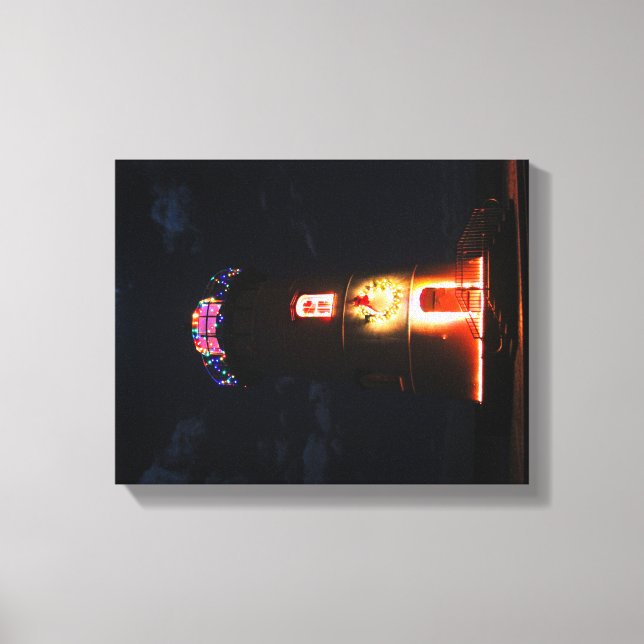 Impressão Em Tela Edgartown Lighthouse, MÃES do Vineyard de Martha (Frente)