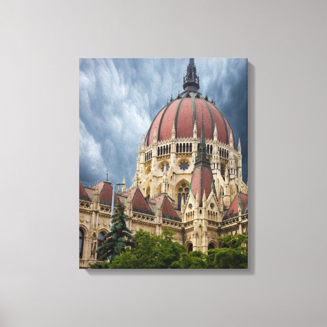 Impressão Em Tela Edifício do Parlamento Composto (Frente)