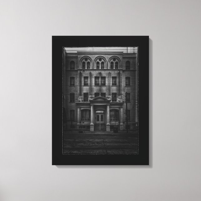 Impressão Em Tela Edifício E.W. Gillett Nº 1 com Borda (Frente)