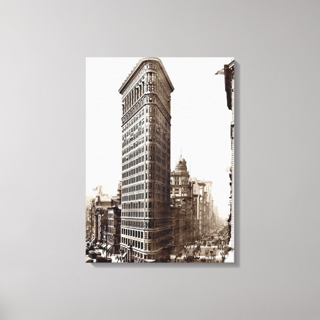 Impressão Em Tela Edifício Flatiron 1910 (Frente)