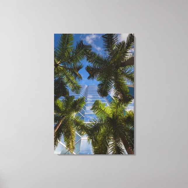 Impressão Em Tela Edifícios de alto nível (Frente)