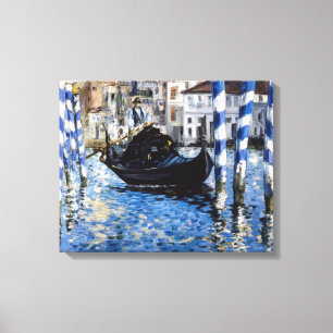 Impressão Em Tela Edouard Manet - Grande Canal, Veneza