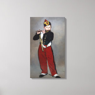 Impressão Em Tela Edouard Manet - O Jovem Flautista