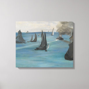 Impressão Em Tela Edouard Manet - Sea View, Calm Weather