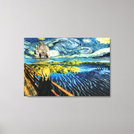 Impressão Em Tela Edvard encontra Vincent