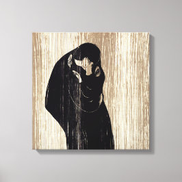 Impressão Em Tela Edvard Munch - O Beijo IV