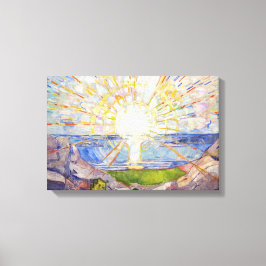 Impressão Em Tela Edvard Munch - O Sol 1911