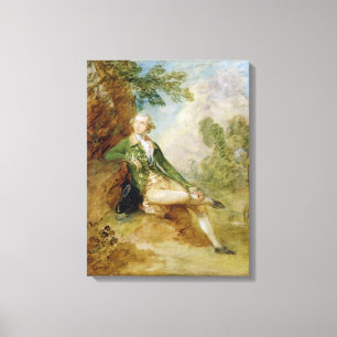 Impressão Em Tela Edward Augustus, duque de Kent, c.1787 (óleo no