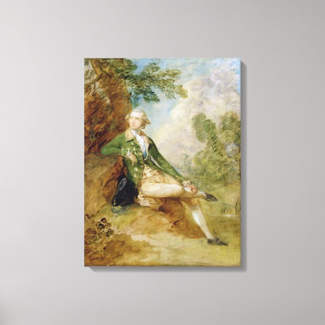 Impressão Em Tela Edward Augustus, Duque de Kent, c.1787 (petróleo s (Frente)