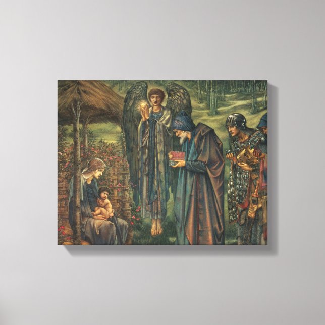Impressão Em Tela Edward Burne-Jones - A Estrela de Belém (Frente)