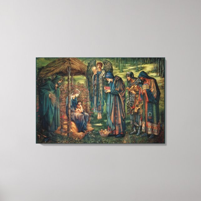 Impressão Em Tela Edward Burne-Jones: Estrela de Belém (Frente)