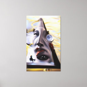 Impressão Em Tela Efeitos Colaterais da Realidade - Arte de Ken Gage