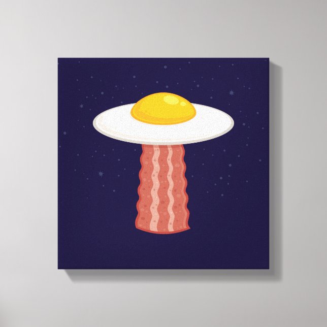Impressão Em Tela Eggstraterrestre (Frente)