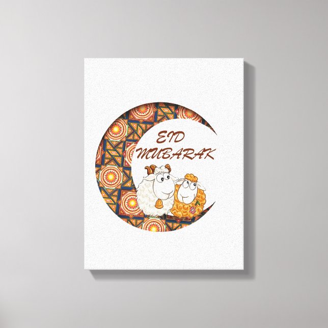 Impressão Em Tela eid aladha mubarak 2023 (Frente)