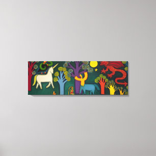 Impressão Em Tela El Bosque Magico de Lucas 2009