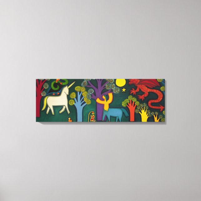 Impressão Em Tela El Bosque Magico de Lucas 2009 (Frente)