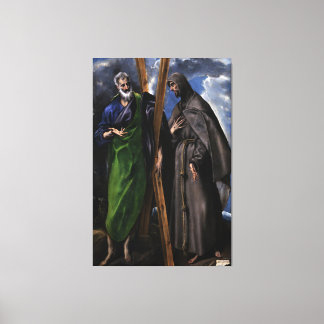 Impressão Em Tela El Greco Christian Jesus Crucifix Painting Print 