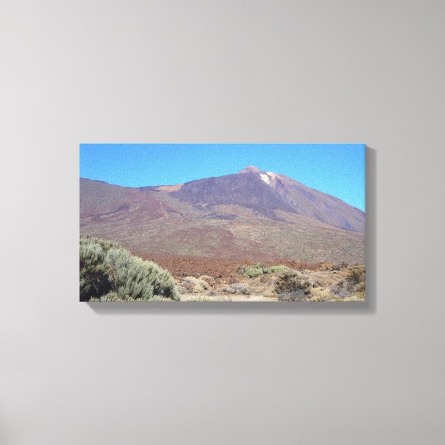 Impressão Em Tela El Teide, Tenerife. (Frente)