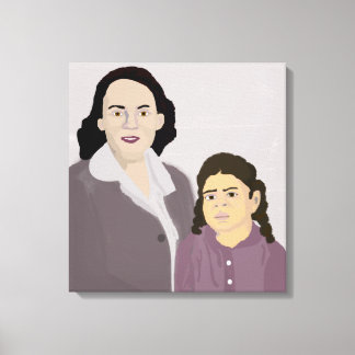 Impressão Em Tela Ela e sua mãe