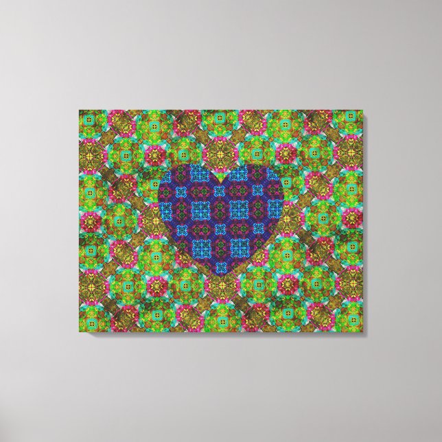 Impressão Em Tela Elafonisi Heart (Frente)