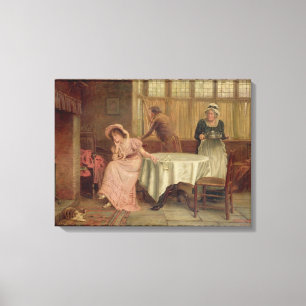 Impressão Em Tela "Ele vêm?" (óleo em canvas)