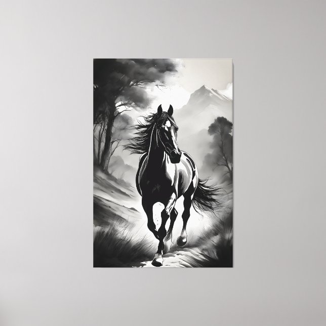 Impressão Em Tela Elegance in Motion (Frente)