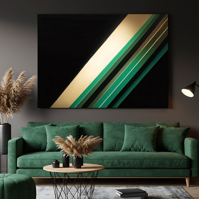 Impressão Em Tela Elegância Diagonal (Criador carregado)