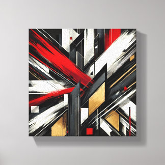 Impressão Em Tela Elegância Energizada